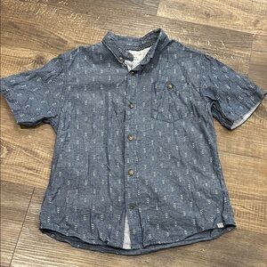 Sovereign Code Blue Button Down Shirt for Kids